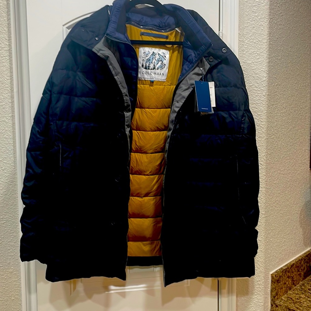 Brand new cole hasn’t puffer jacket.